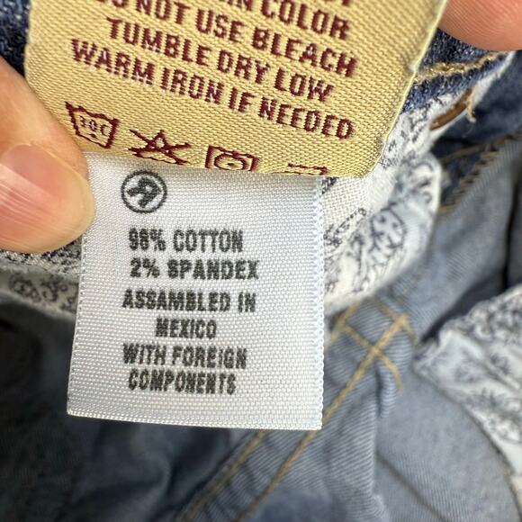 Big Star Jeans Women's 28R (6) Blue Straight Leg Low Rise Normcore Preppy - Picture 8 of 16